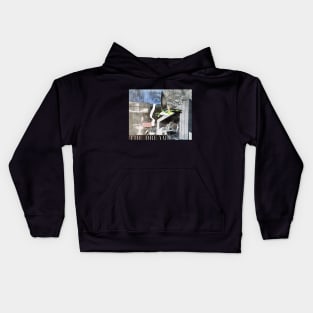 Hummingbird Dreamscape Collage Kids Hoodie